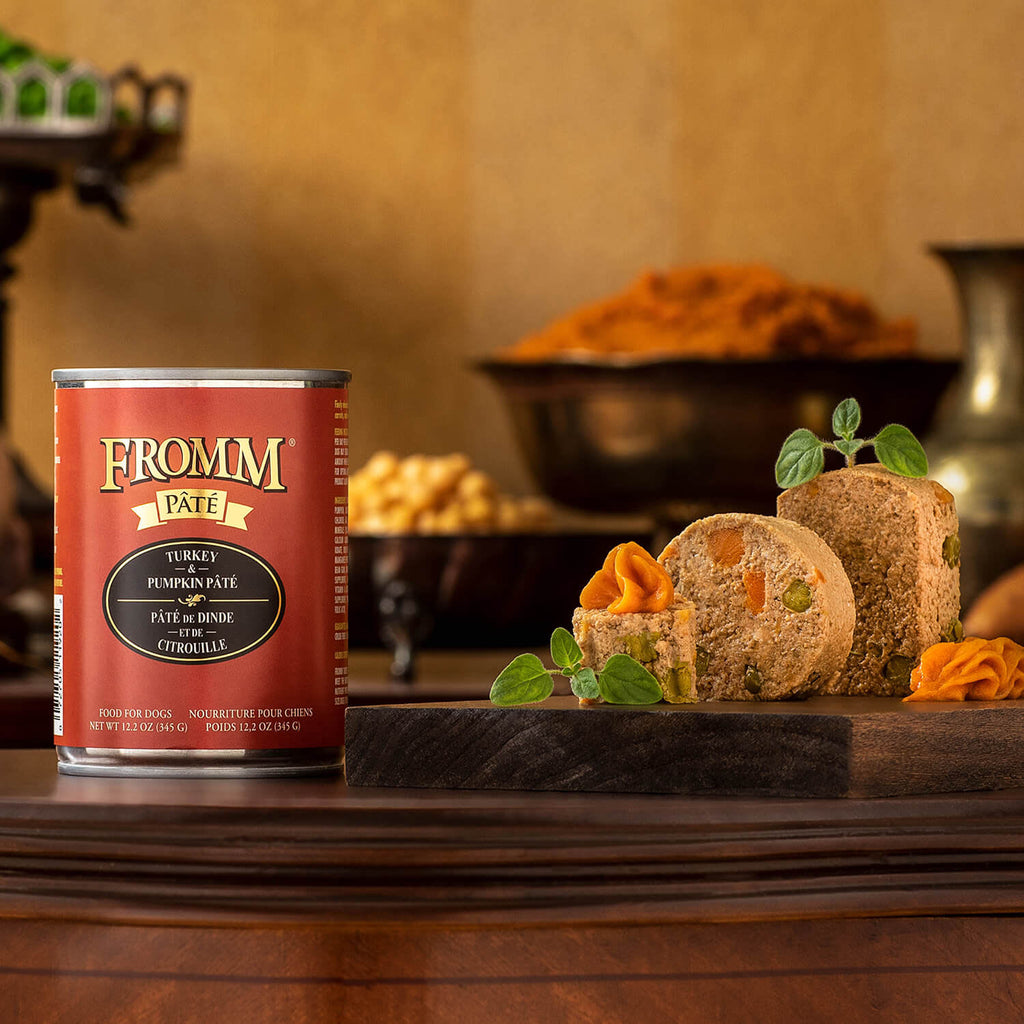 Fromm Grain-Free Turkey & Pumpkin Pate Canned Dog Food image 1
