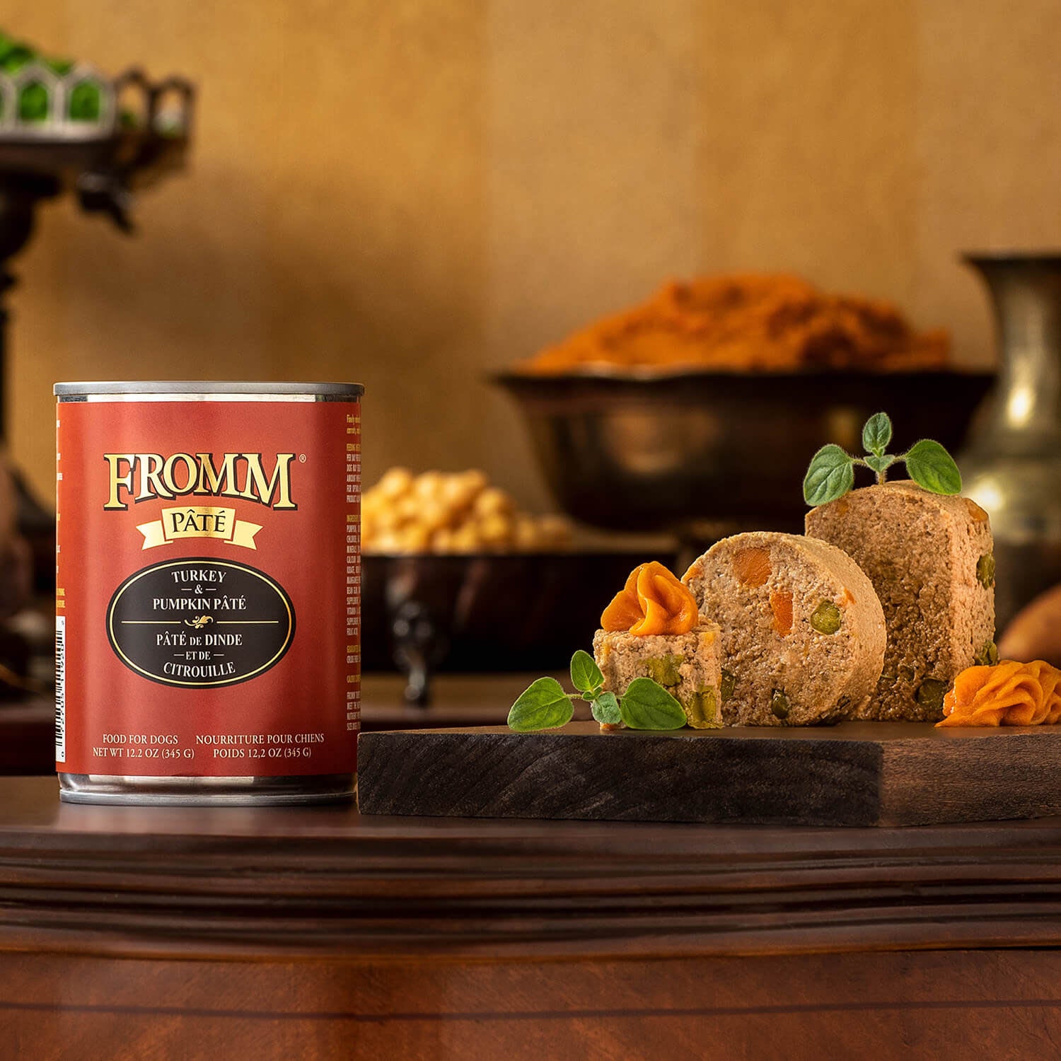 Fromm Grain-Free Turkey & Pumpkin Pate Canned Dog Food image 1