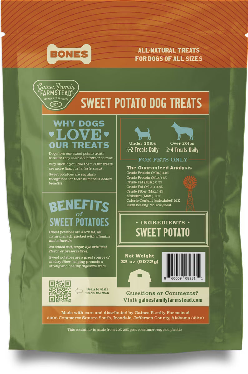 Gaines Family Farmstead Sweet Potato Bones