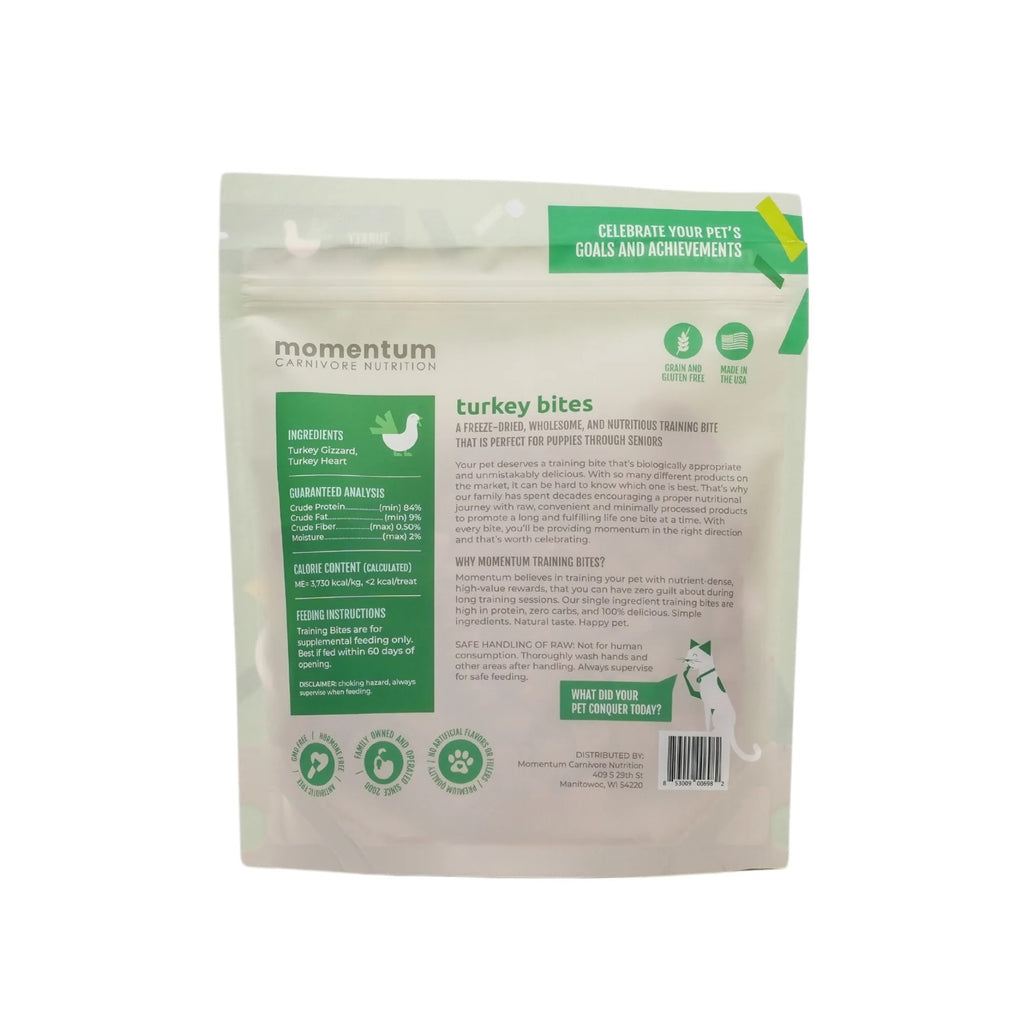 Freeze-Dried Turkey Training Bites for Dogs & Cats image 1