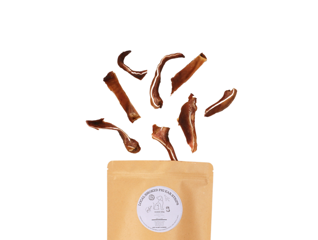 Smoked Pig Ear Strips image 0