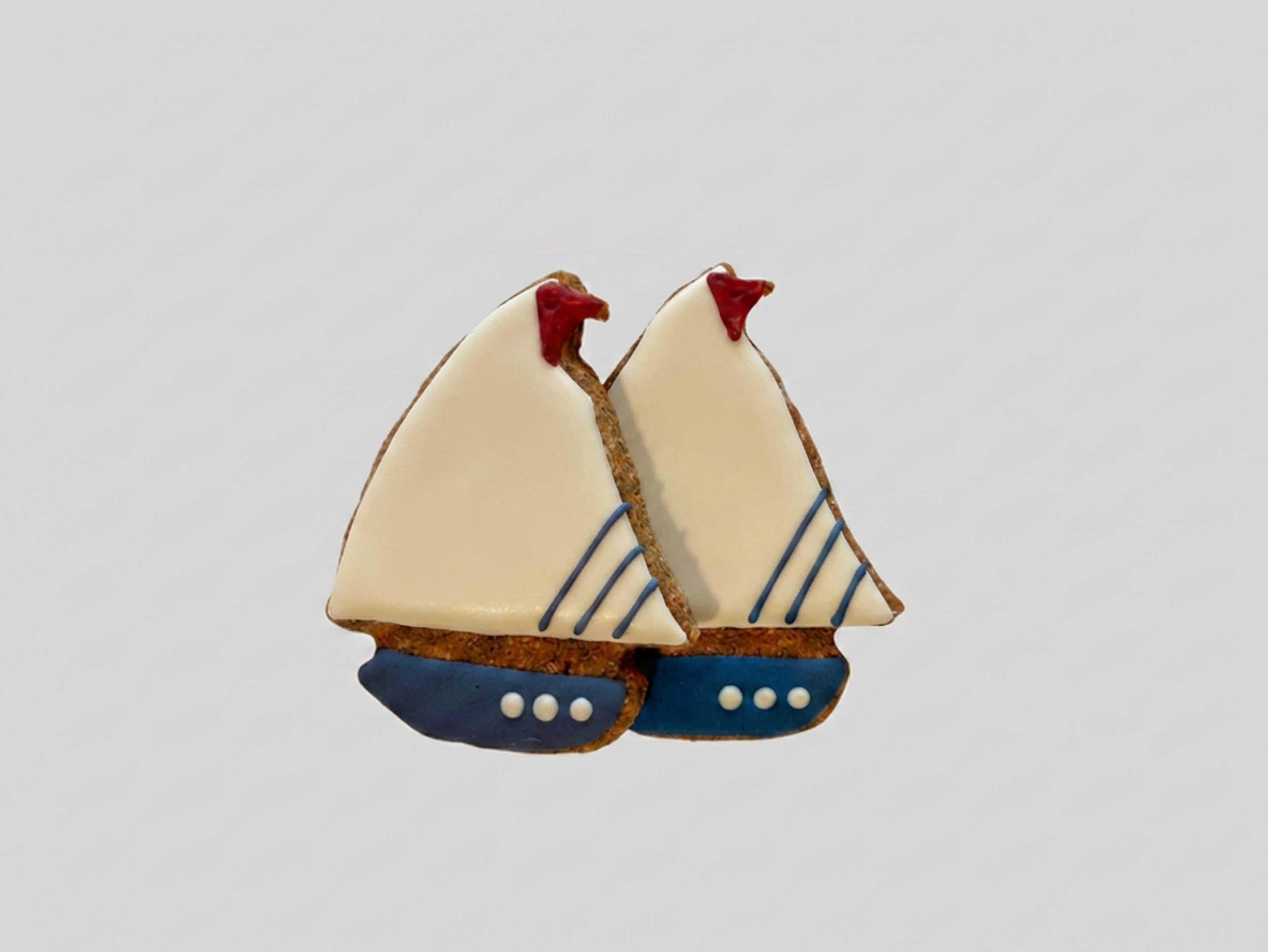 Treat Diva Sailboat Dog Cookie