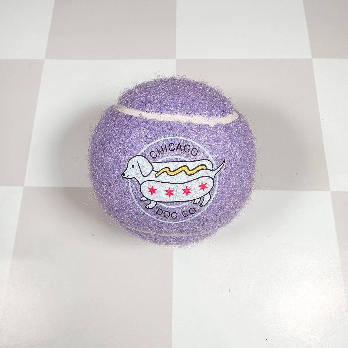 Chicago Dog Co Colorful Tennis Balls