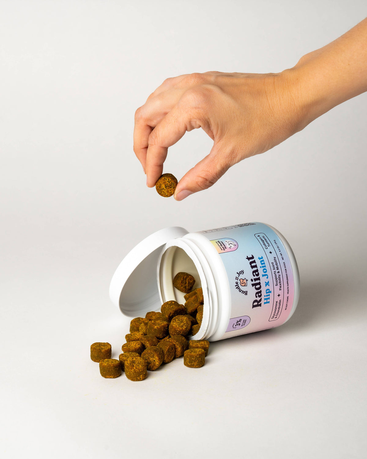 Radiant Hip x Joint Supplement for Dogs| Duck Flavor | 90 Ct