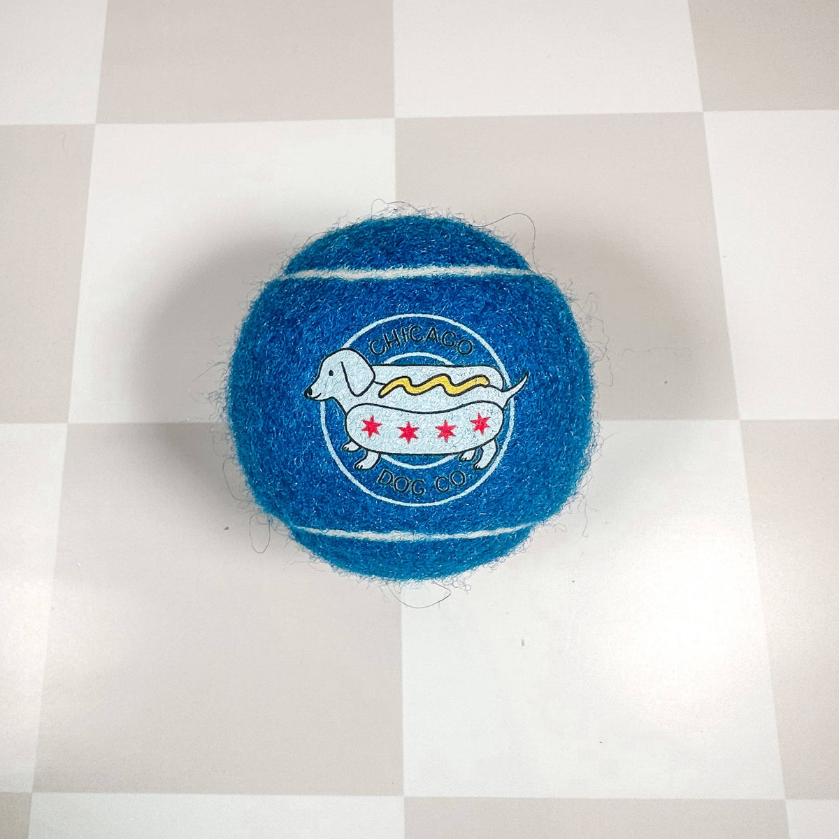 Chicago Dog Co Colorful Tennis Balls