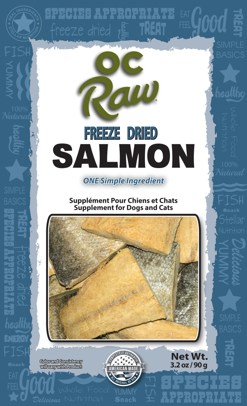 OC Raw Freeze Dried Salmon image 0