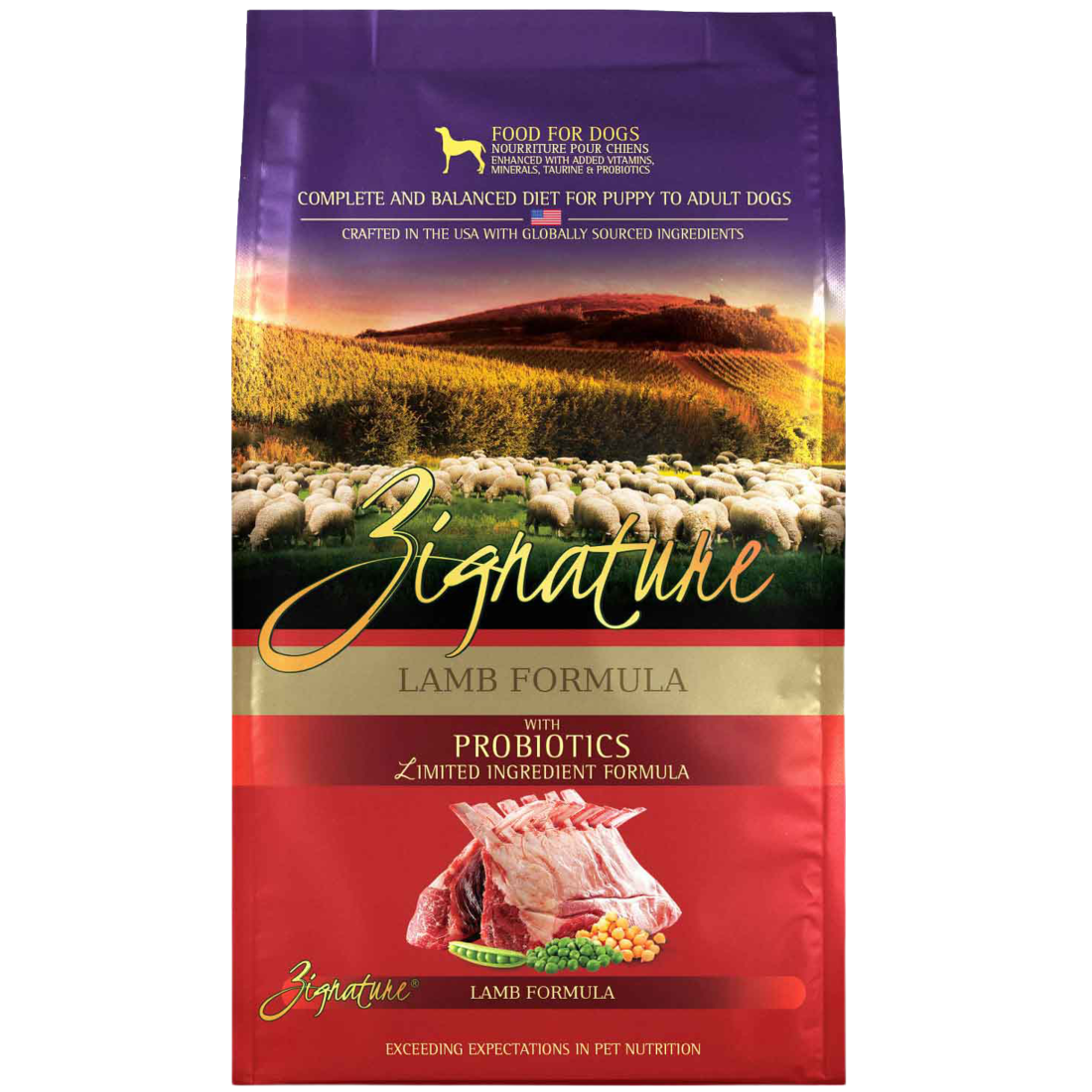 Zignature Lamb Formula Dog Food, 4 Pounds