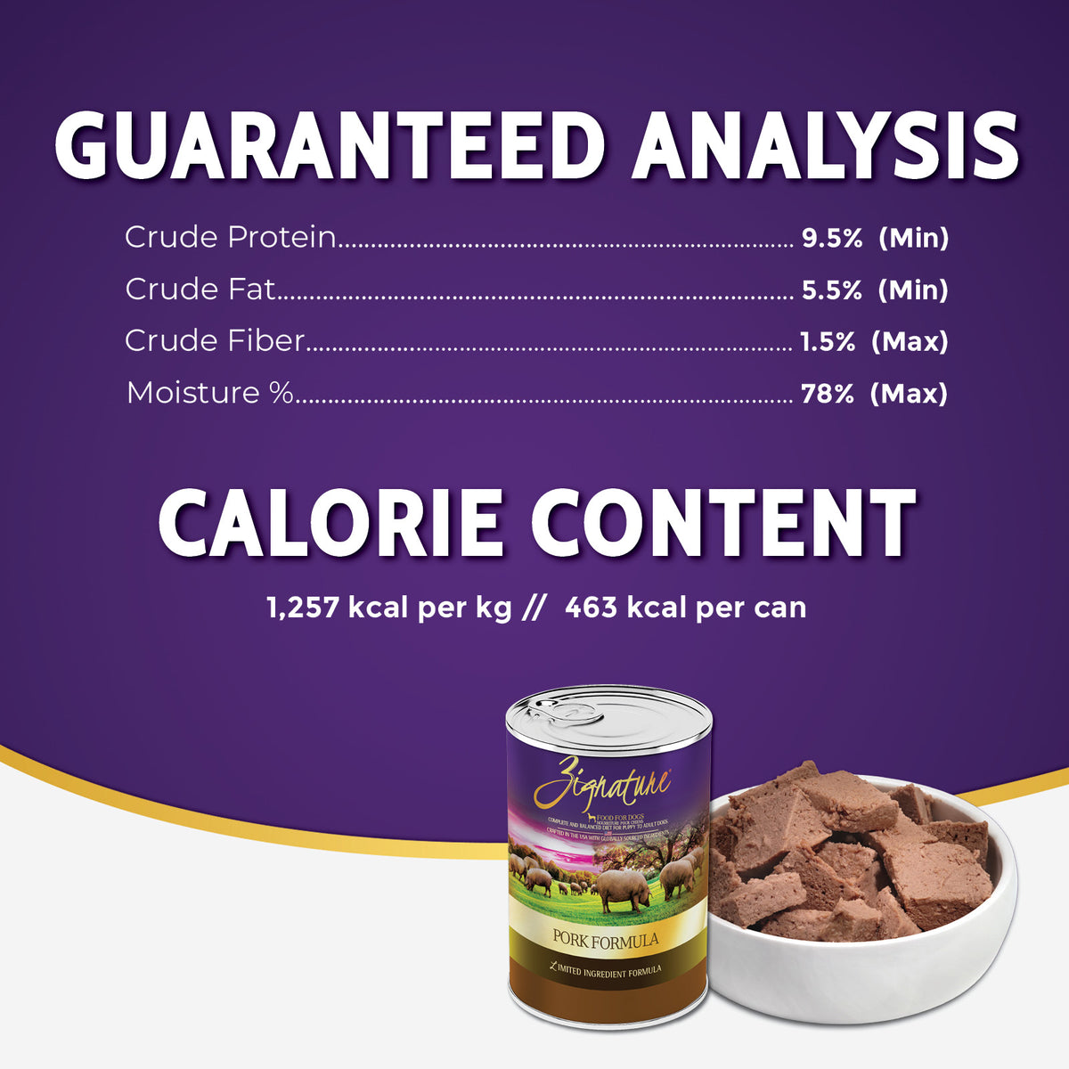 LIMITED INGREDIENT FORMULA, GRAIN FREE, PORK RECIPE CANNED DOG FOOD