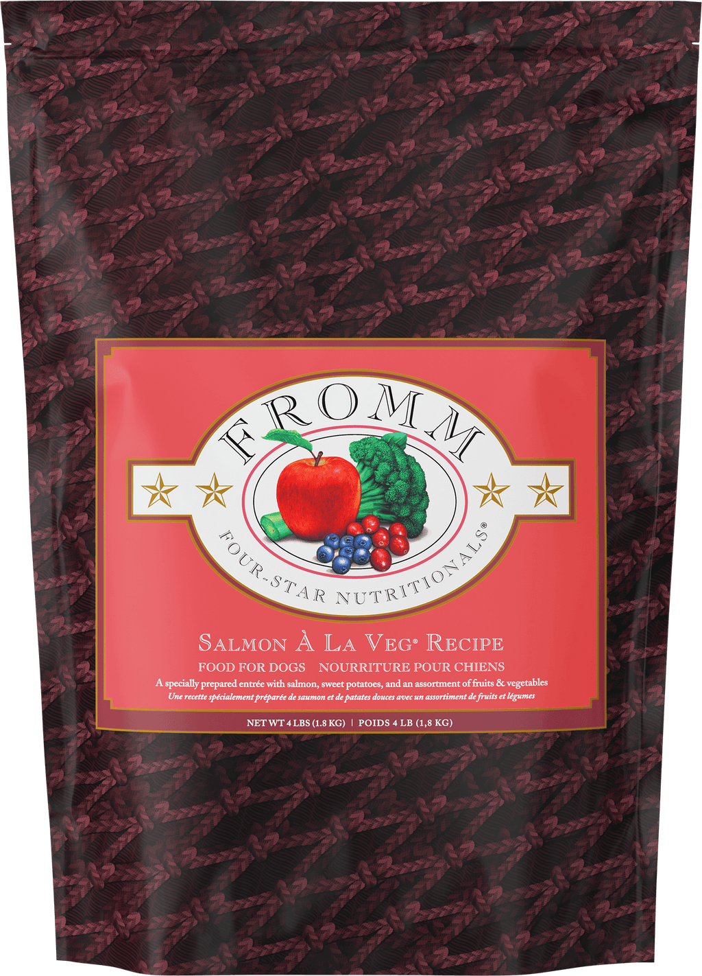 Four-Star Salmon À La Veg® Recipe Dry Dog Food 4lb