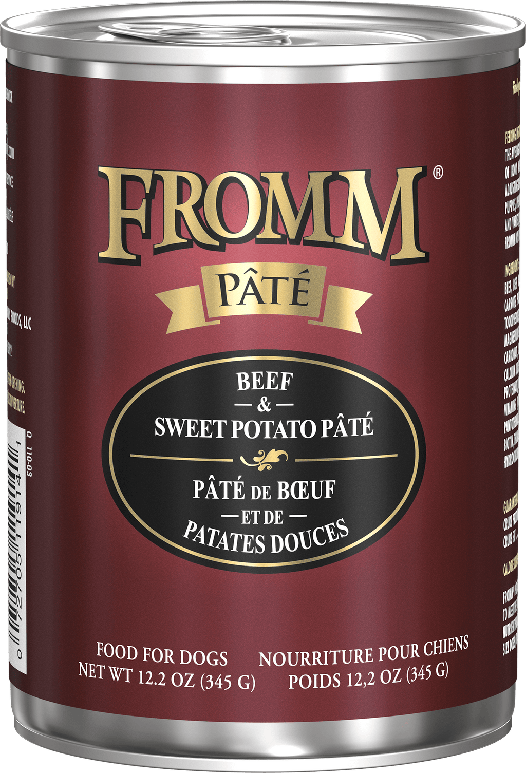 Fromm Pâté Beef & Sweet Potato Pâté Wet Dog Food