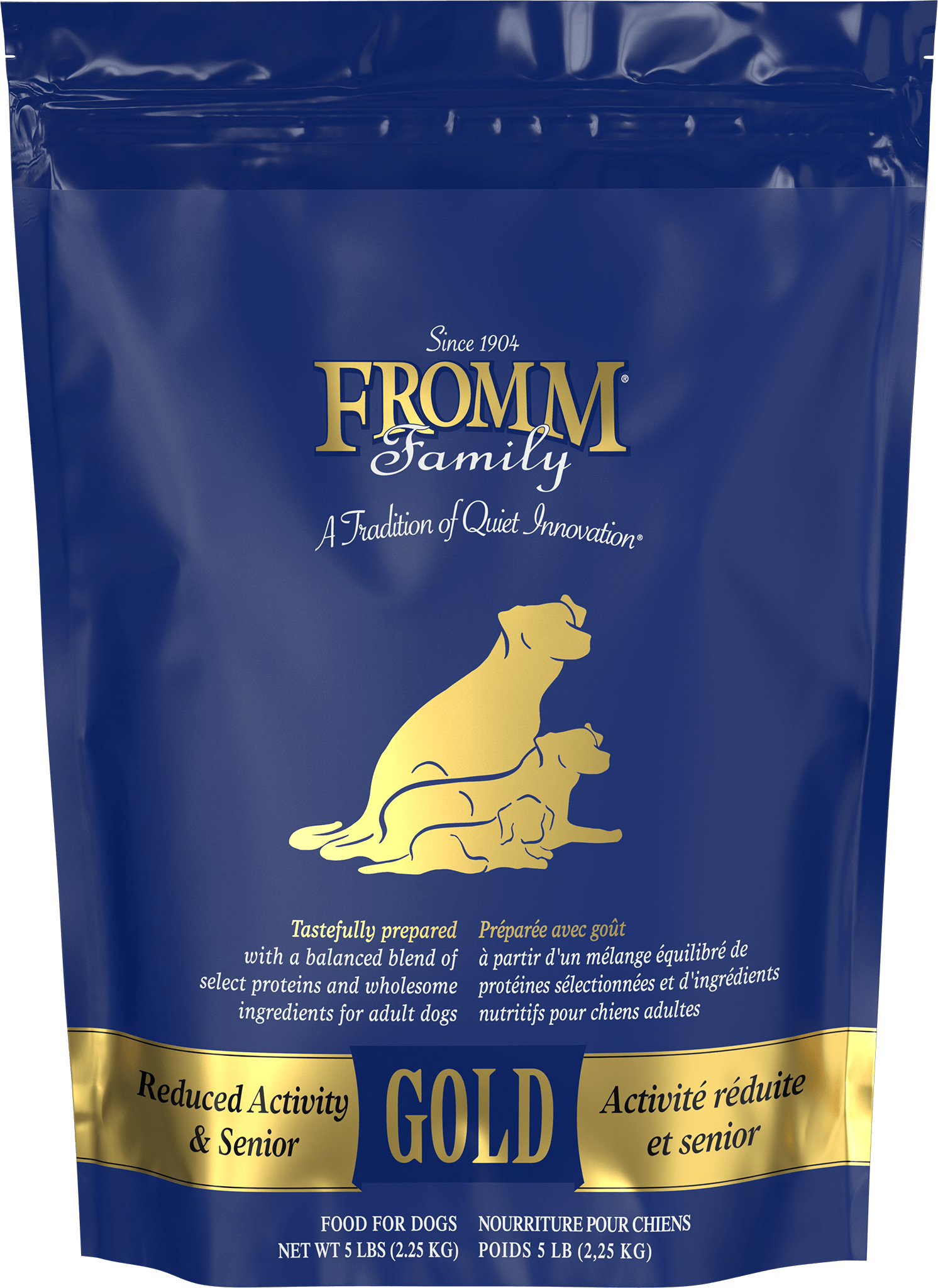 Fromm Reduced Activity & Senior Gold Dog Food 5lbs