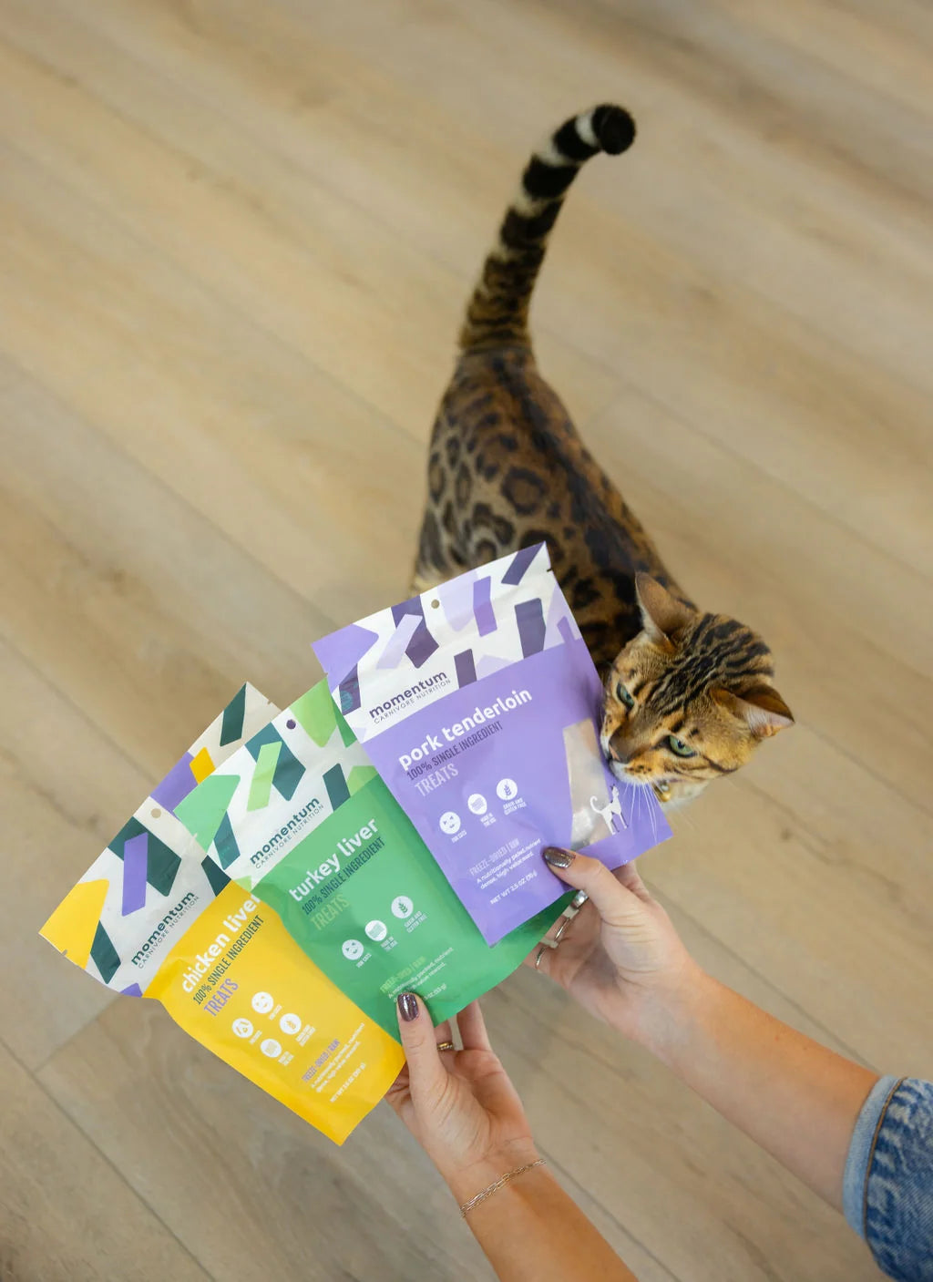Momentum Freeze-Dried Pork Tenderloin Treats for Dogs & Cats | Single Ingredient, High-Protein