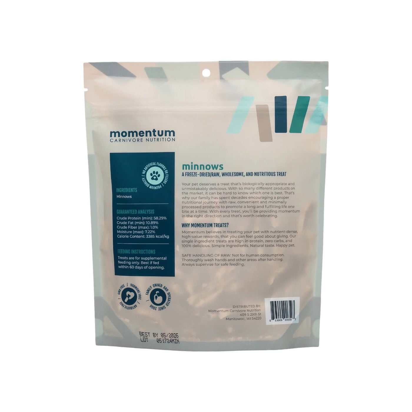 Momentum Freeze Dried Treats - Minnows