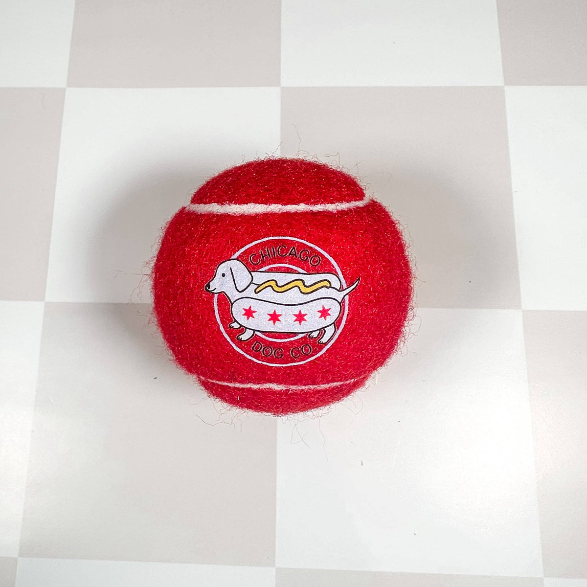 Chicago Dog Co Colorful Tennis Balls