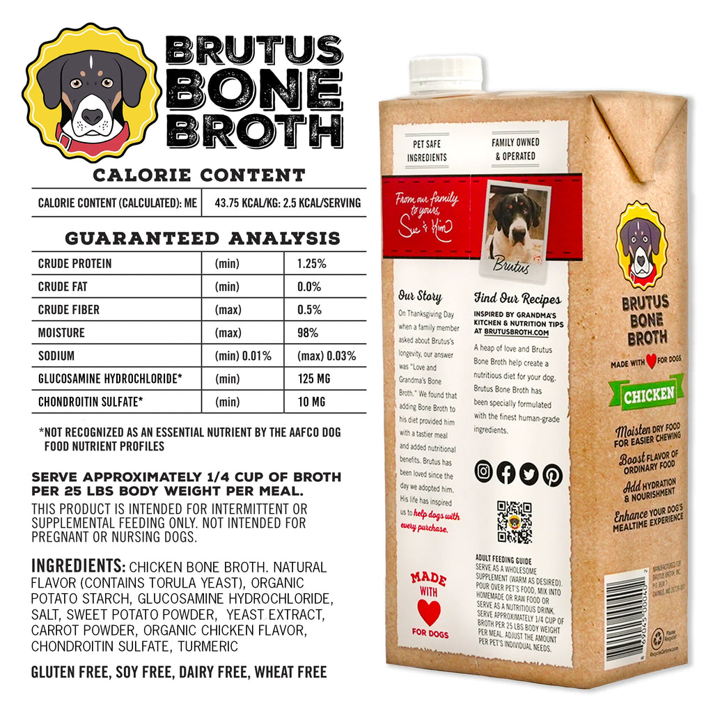 Brutus Bone Broth - Chicken image 1