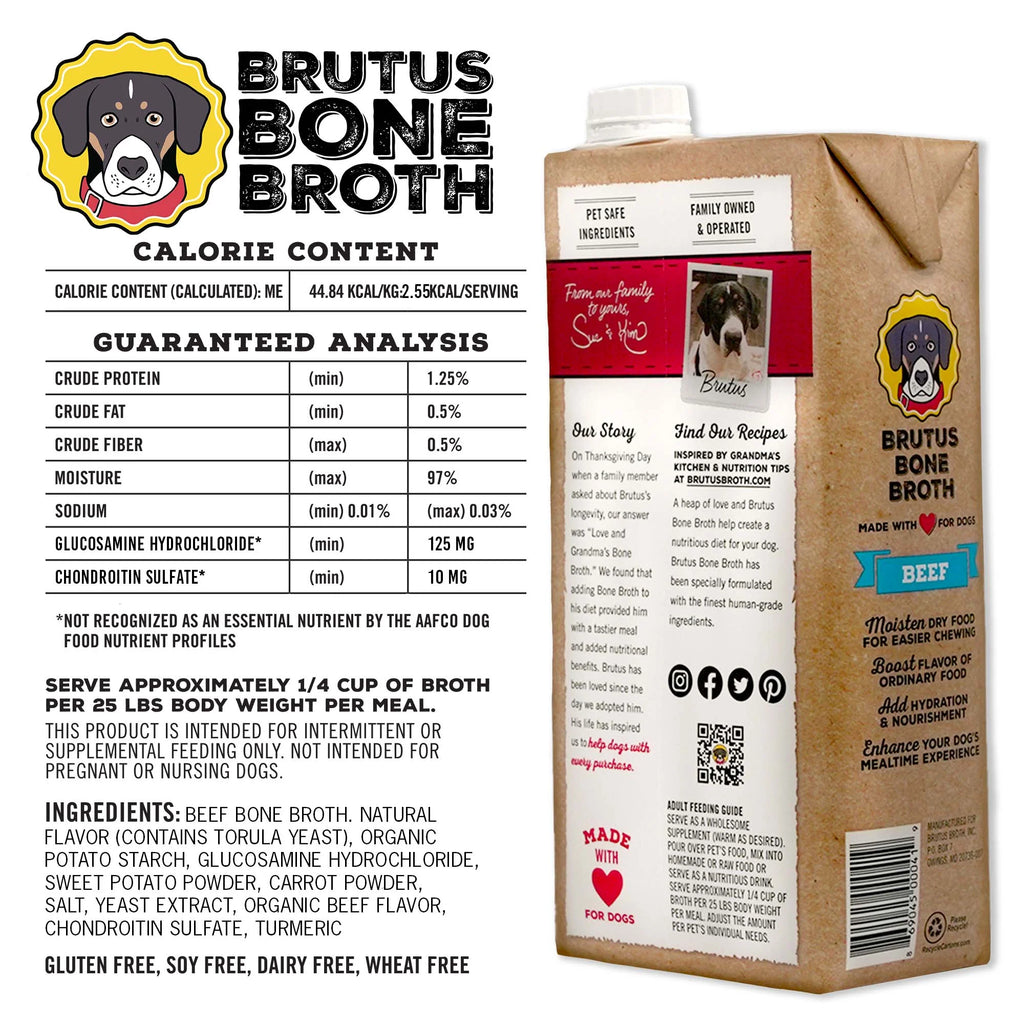 Brutus Bone Broth - Beef image 1