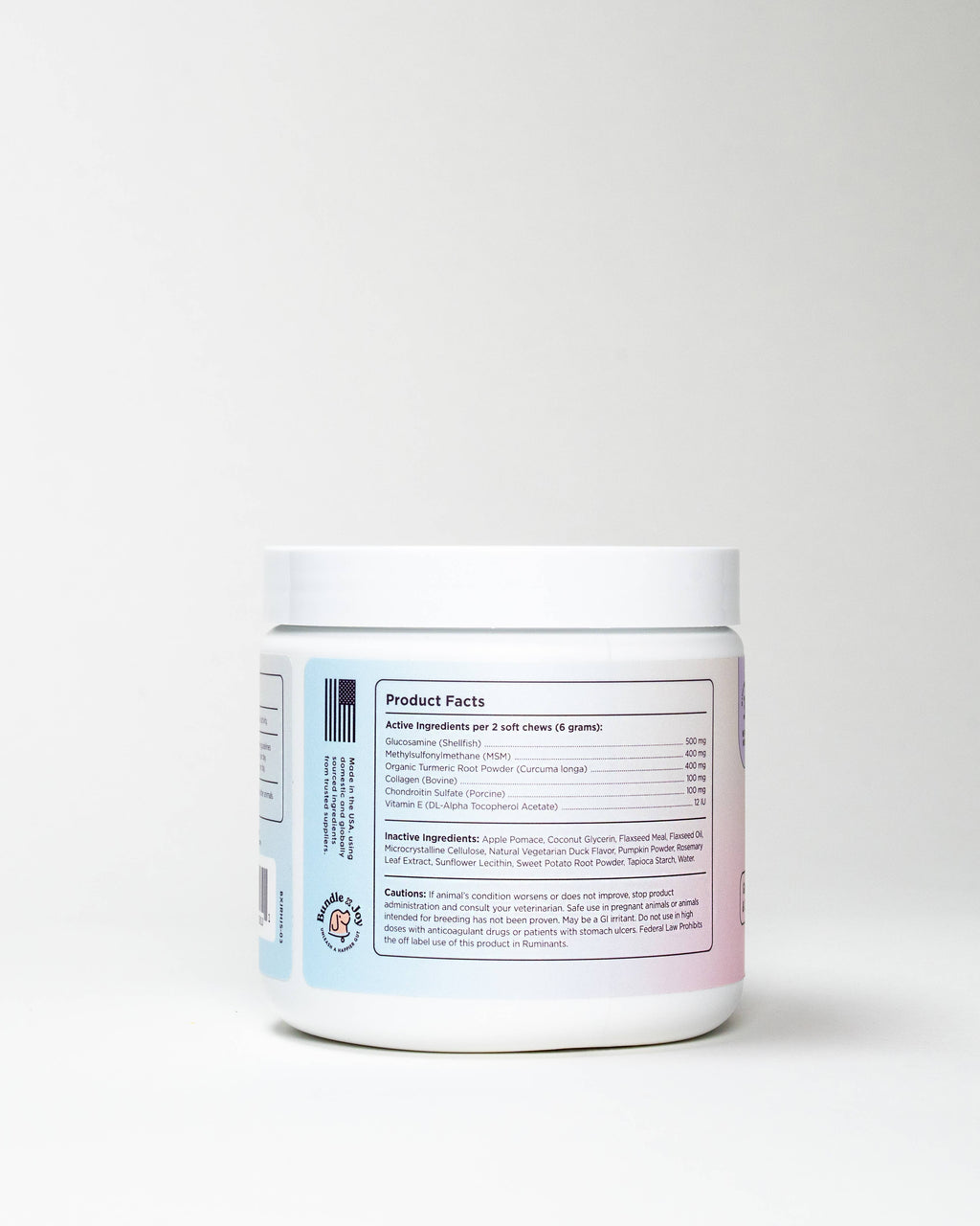Radiant Hip x Joint Supplement for Dogs| Duck Flavor | 90 Ct