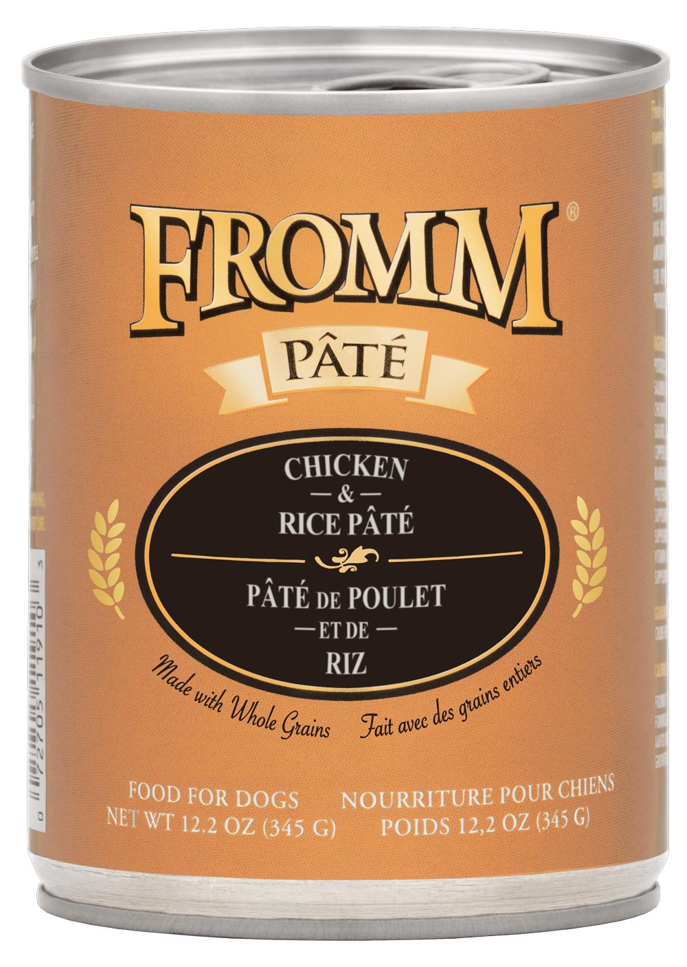 Fromm Chicken & Rice Pâté Canned Dog Food image 0