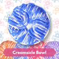 Blueberry Creamsicle Slow Feeder Bowl