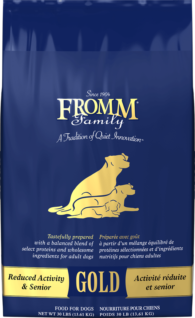 Fromm Reduced Activity & Senior Gold Dog Food 30lbs