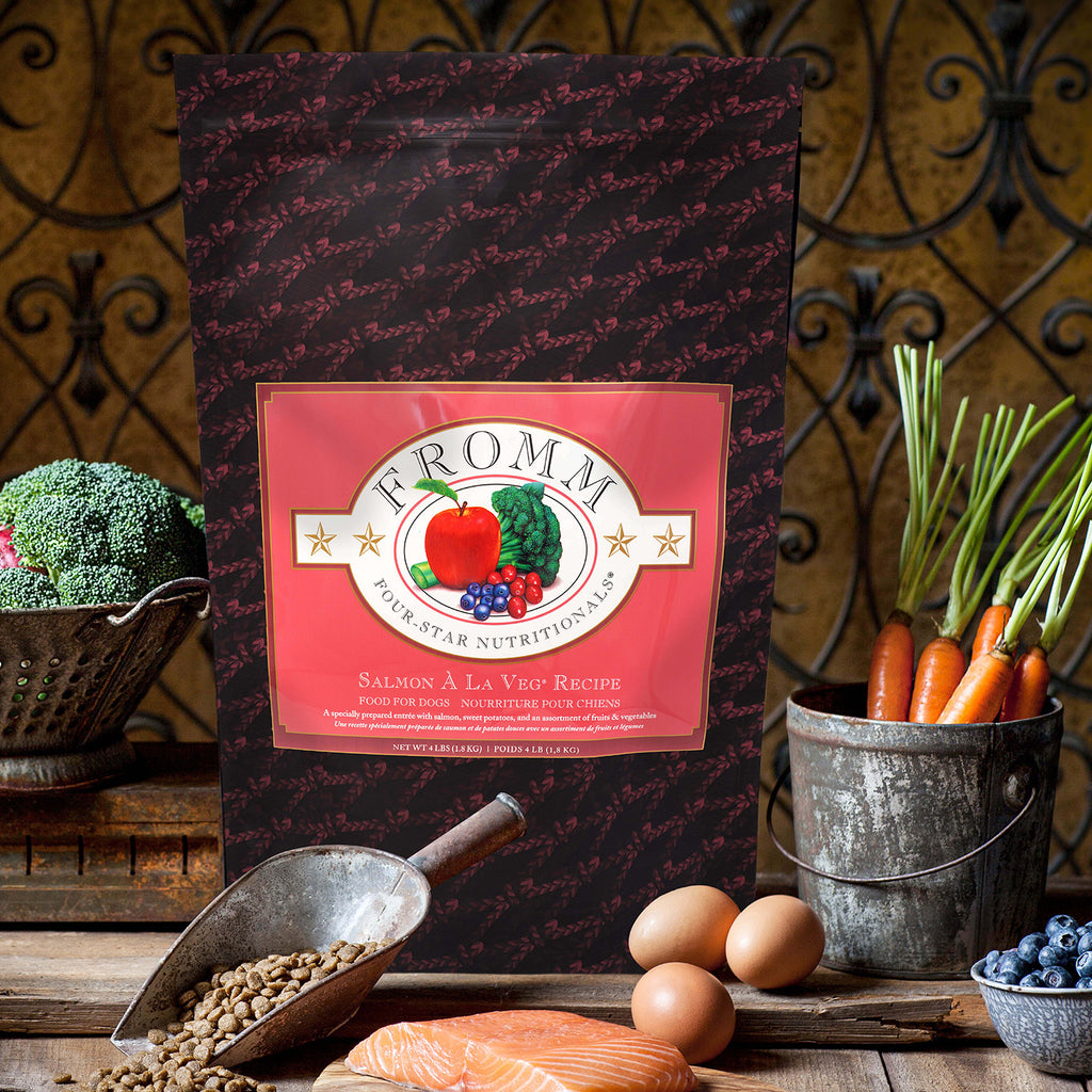 Four-Star Salmon À La Veg® Recipe Dry Dog Food 4lb